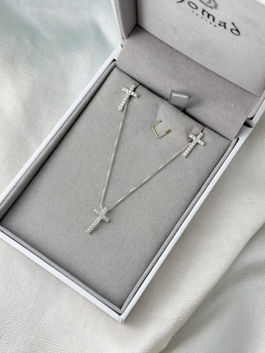 Conjunto Cruz Zircônia