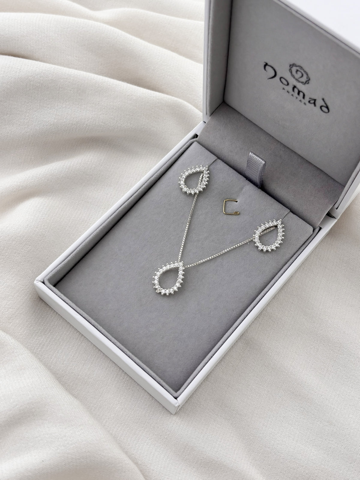 Conjunto Gota Zircônia